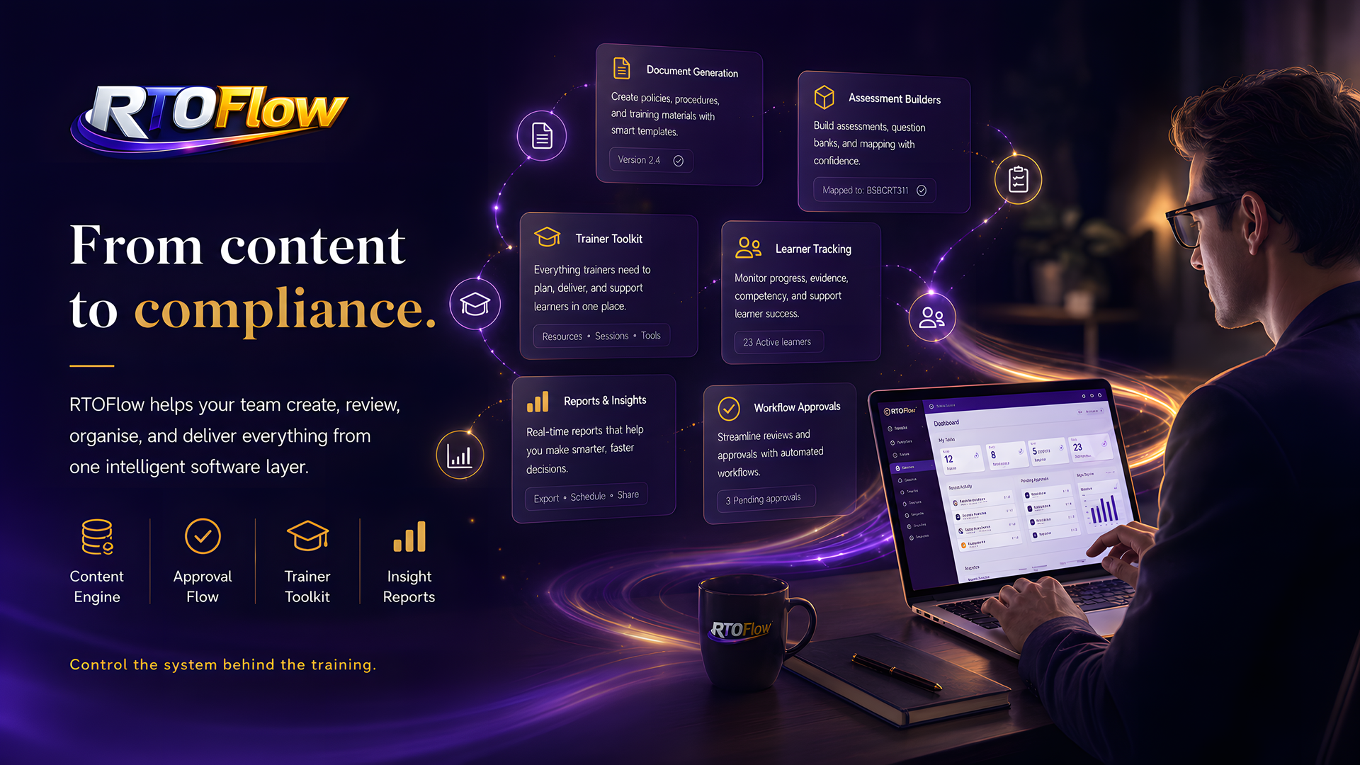 From content to compliance - trainer toolkit and approvals
