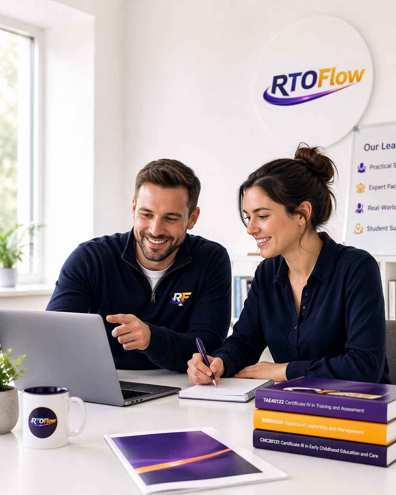 RTOFlow team working together